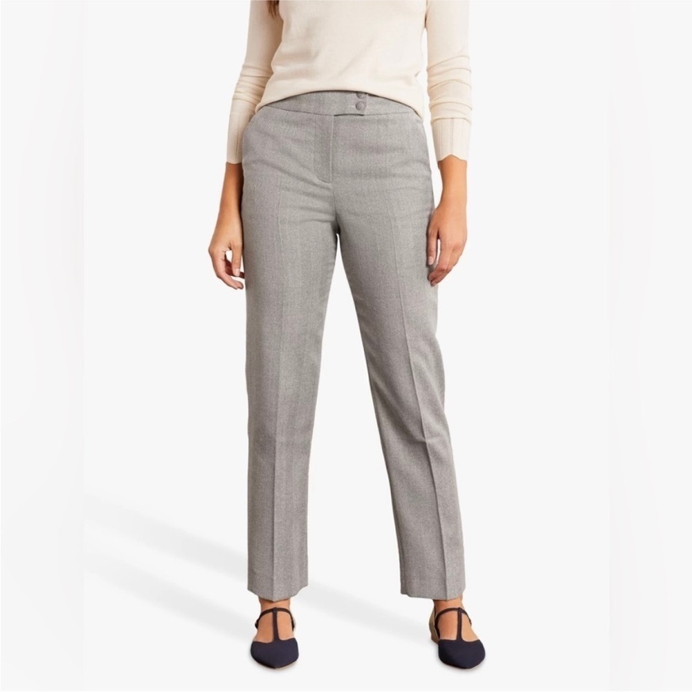 Boden Kennford Wool Blend Heritage British Tweed Trouser Pants Size 6 Women’s